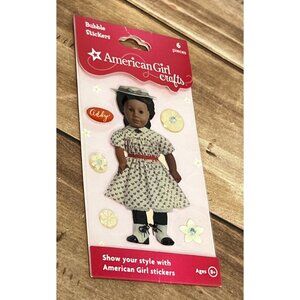 American Girl Crafts SM10 Addy Walker Bubble Stickers 6-Piece Set 30-572478